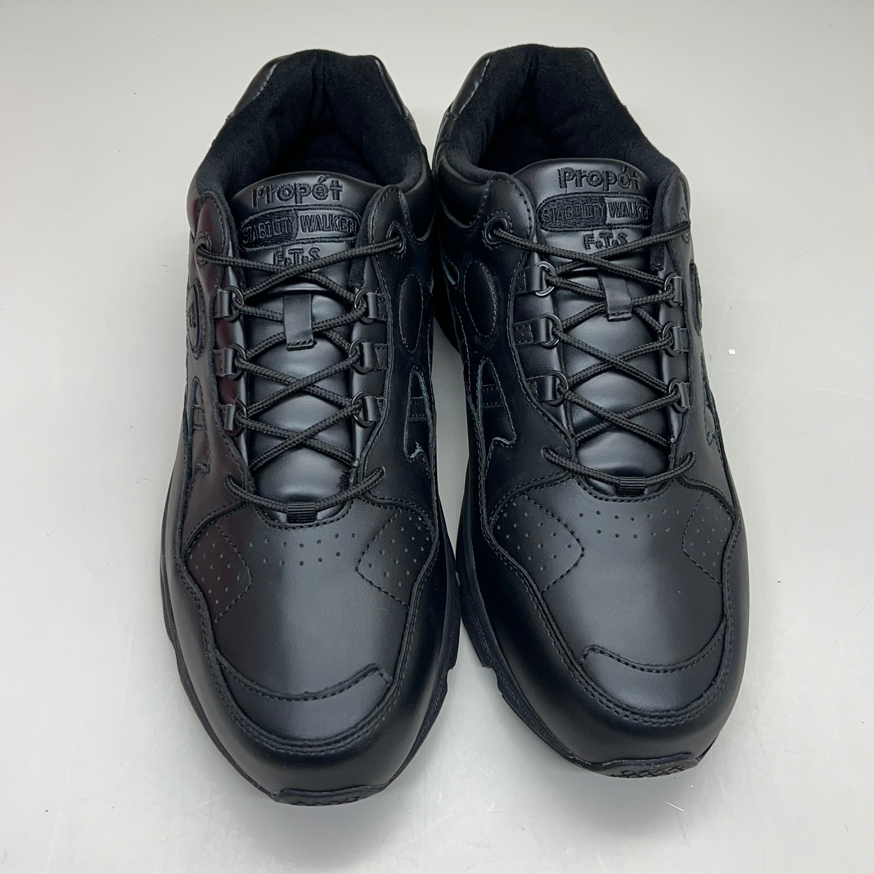 PROPET Stark Slip Resistant Sneaker Ortholite Men's Sz 9.5 XX(5E) Black MAS022L