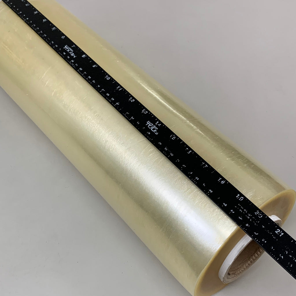 CERTIFIED FILM (2 PACK) Polyvinyl Chloride Stretch Wrap Film  500 Mm X 1000m Clear