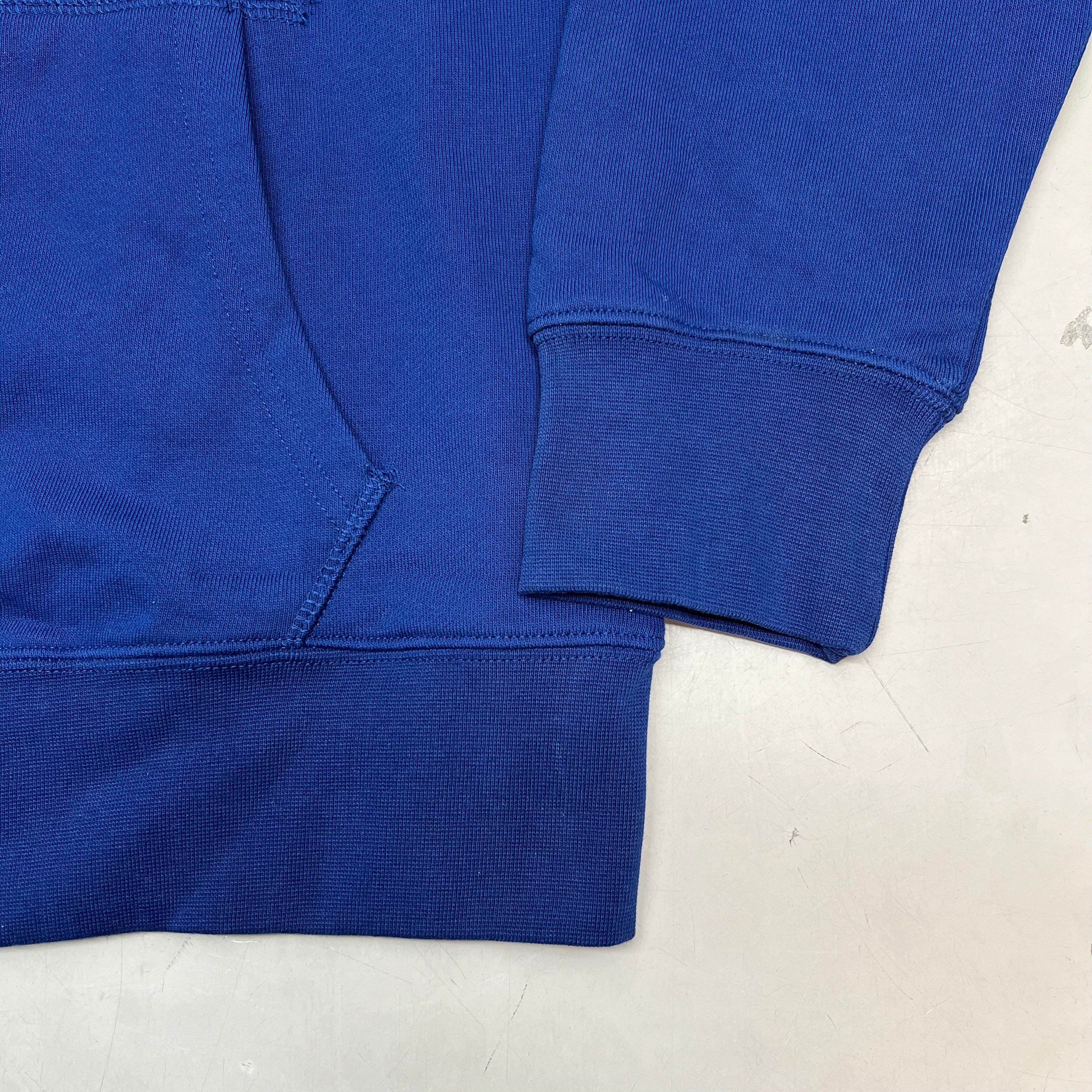 MONSTERCAT Records Full Zip Hooded Jacket W/ Printed Back Men's Sz S Blue
