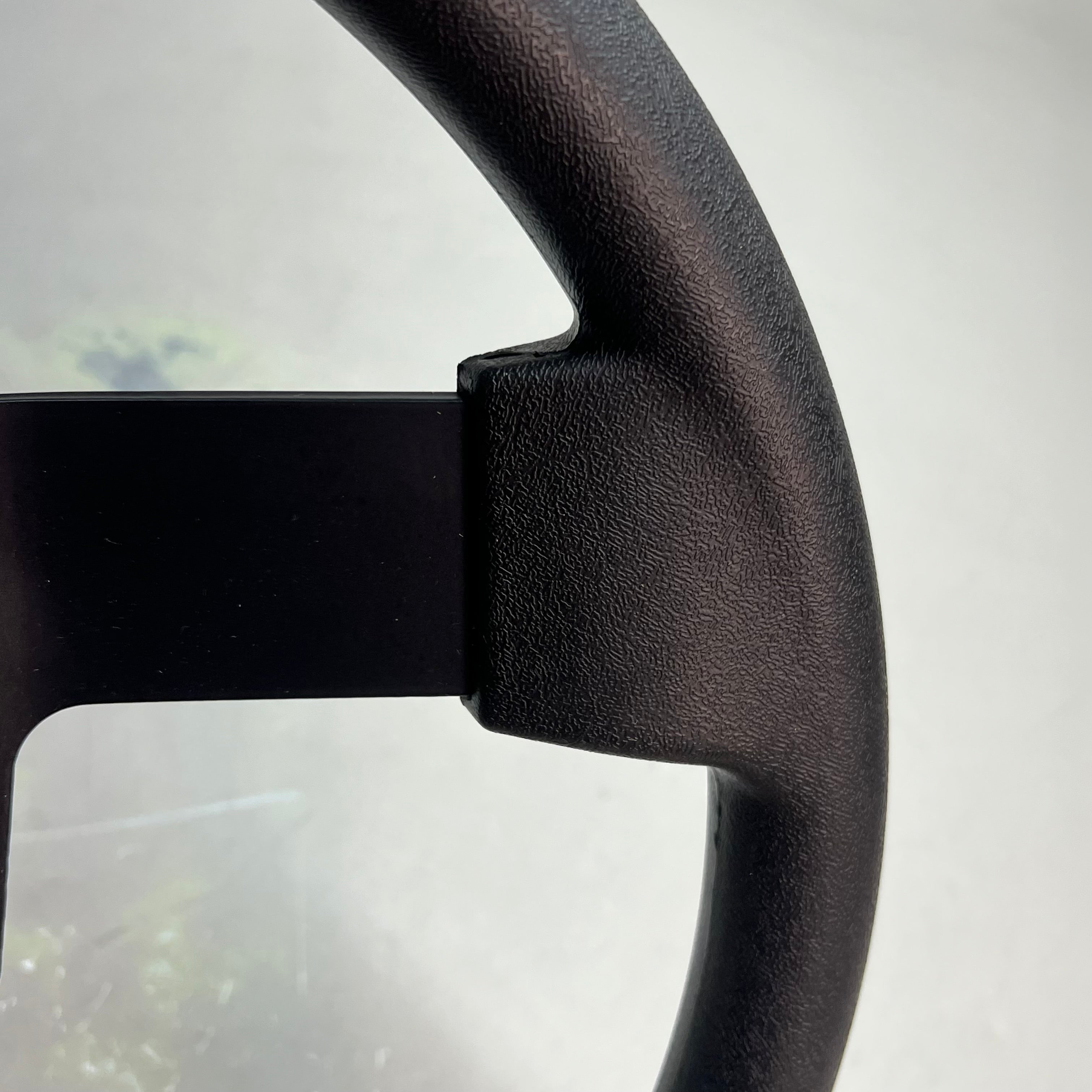 15.5" Steering Wheel For Semi or RV Black BBBL16542SS