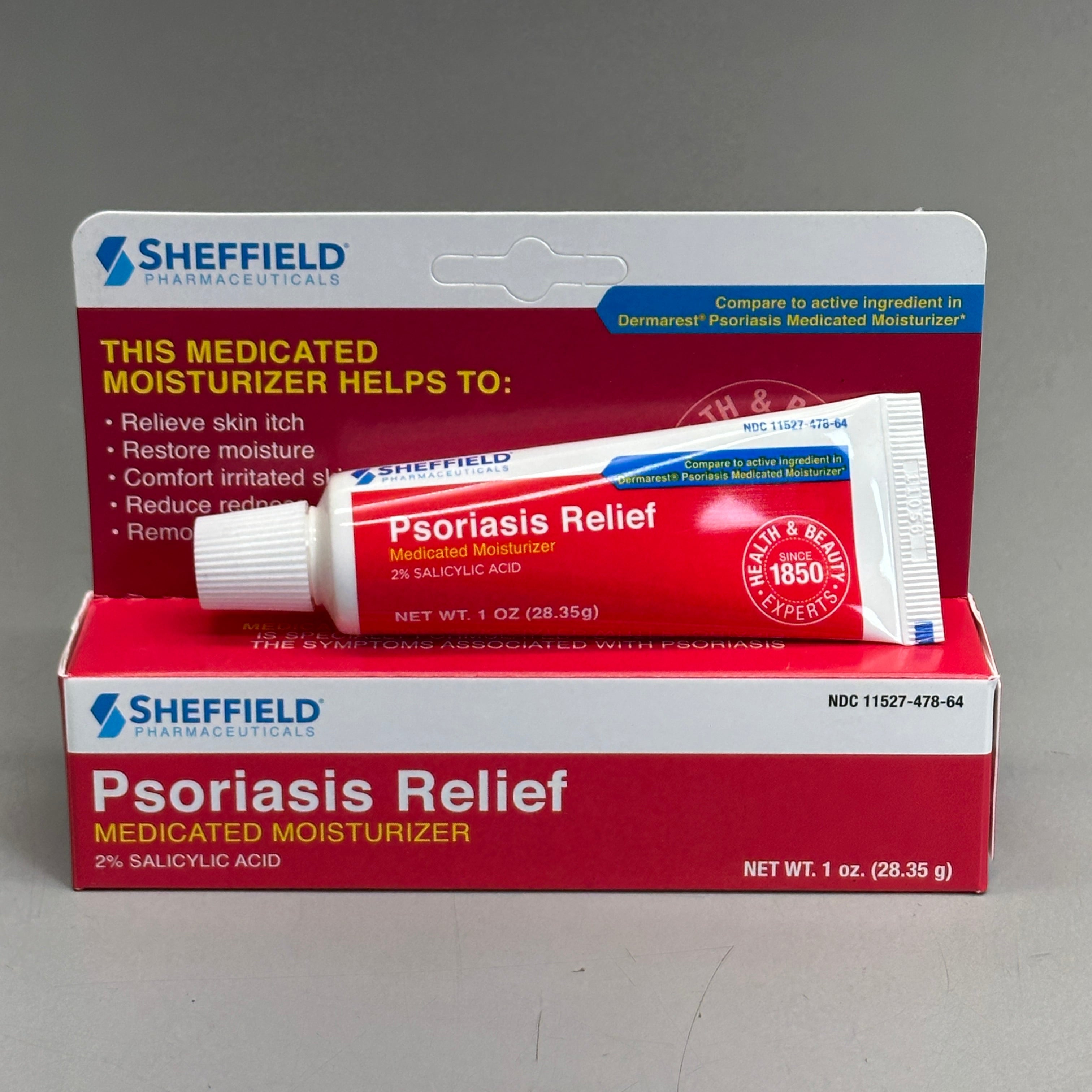 SHEFFIELD Psoriasis Relief Medicated Moisturizer 1 oz 06/25