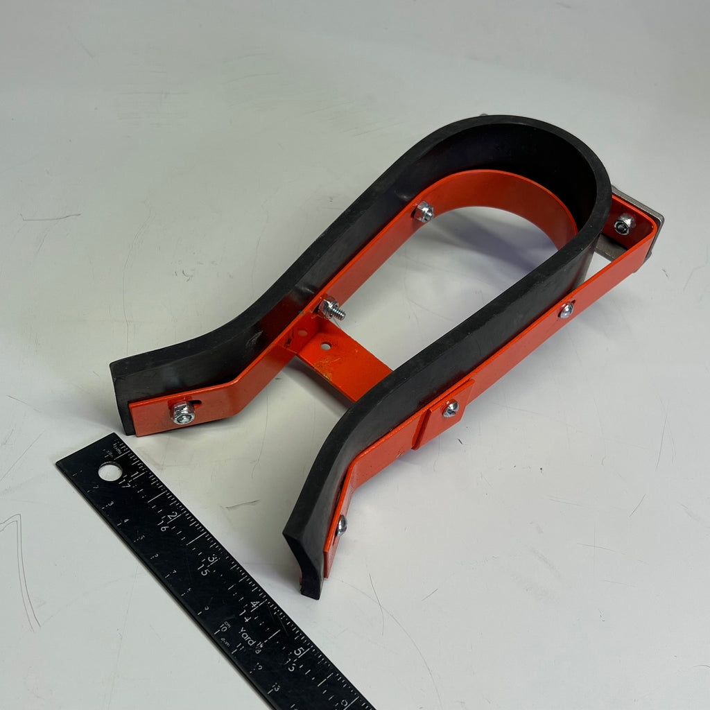 UNIQUE PAVING  Heavy Duty Asphalt Squeegee Head & Wood Handle 10" 10147