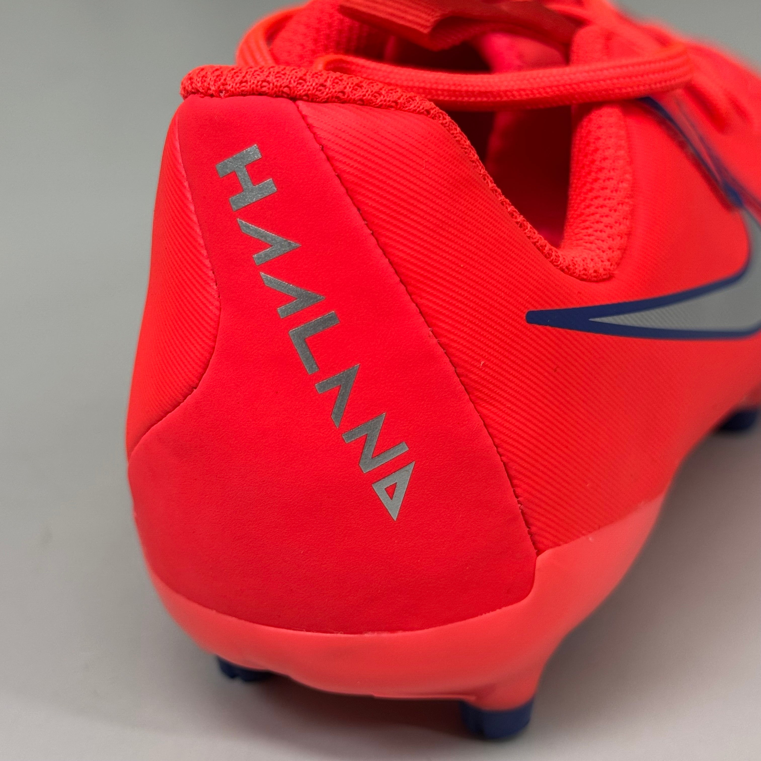 NIKE Kids Cleat Phantom GX II Academy X Haaland FG/MG Sz 2y Bright Crimson/White
