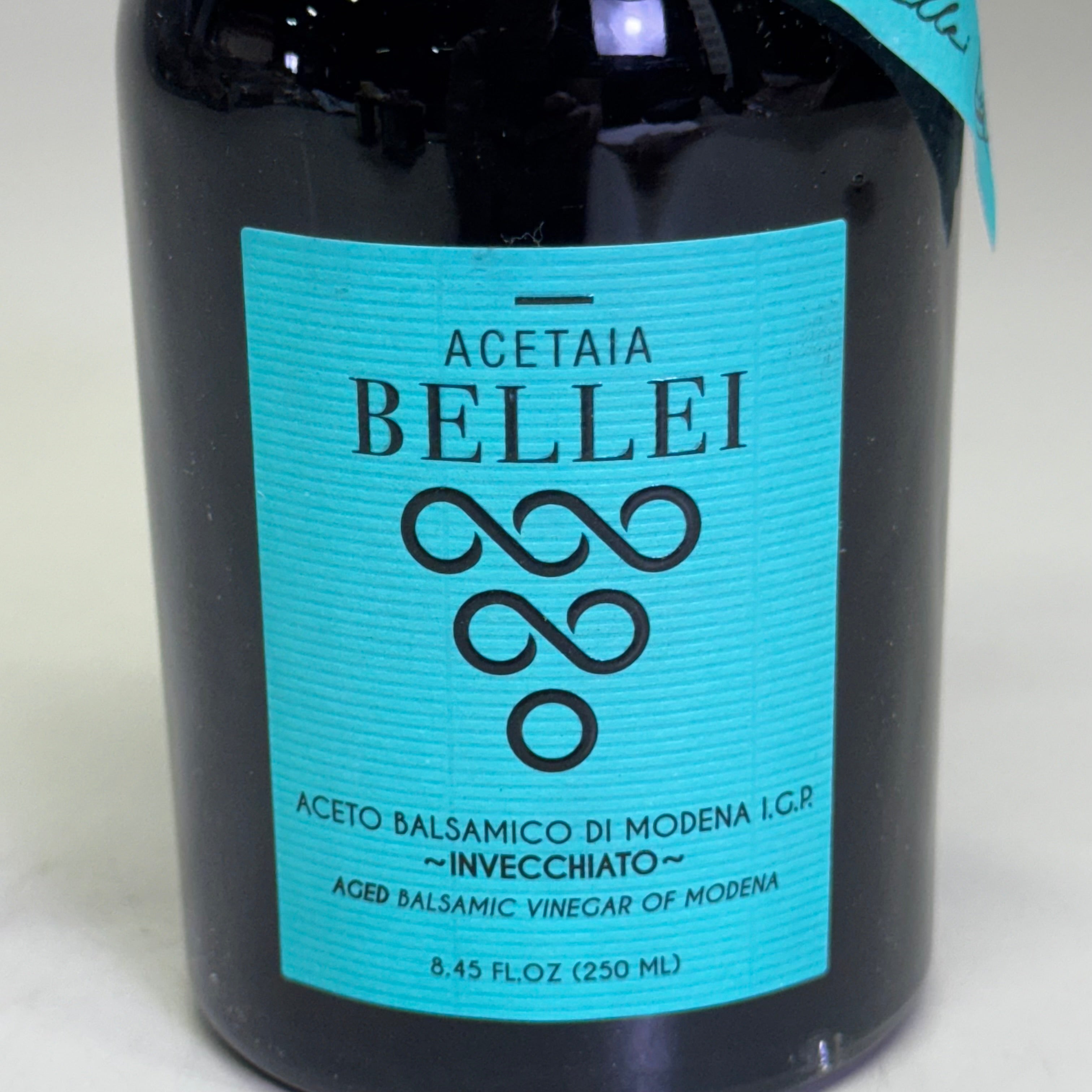 BELLEI Aged Balsamic Vinegar of Modena 8.45 fl oz, Precious Blue BB:10/28