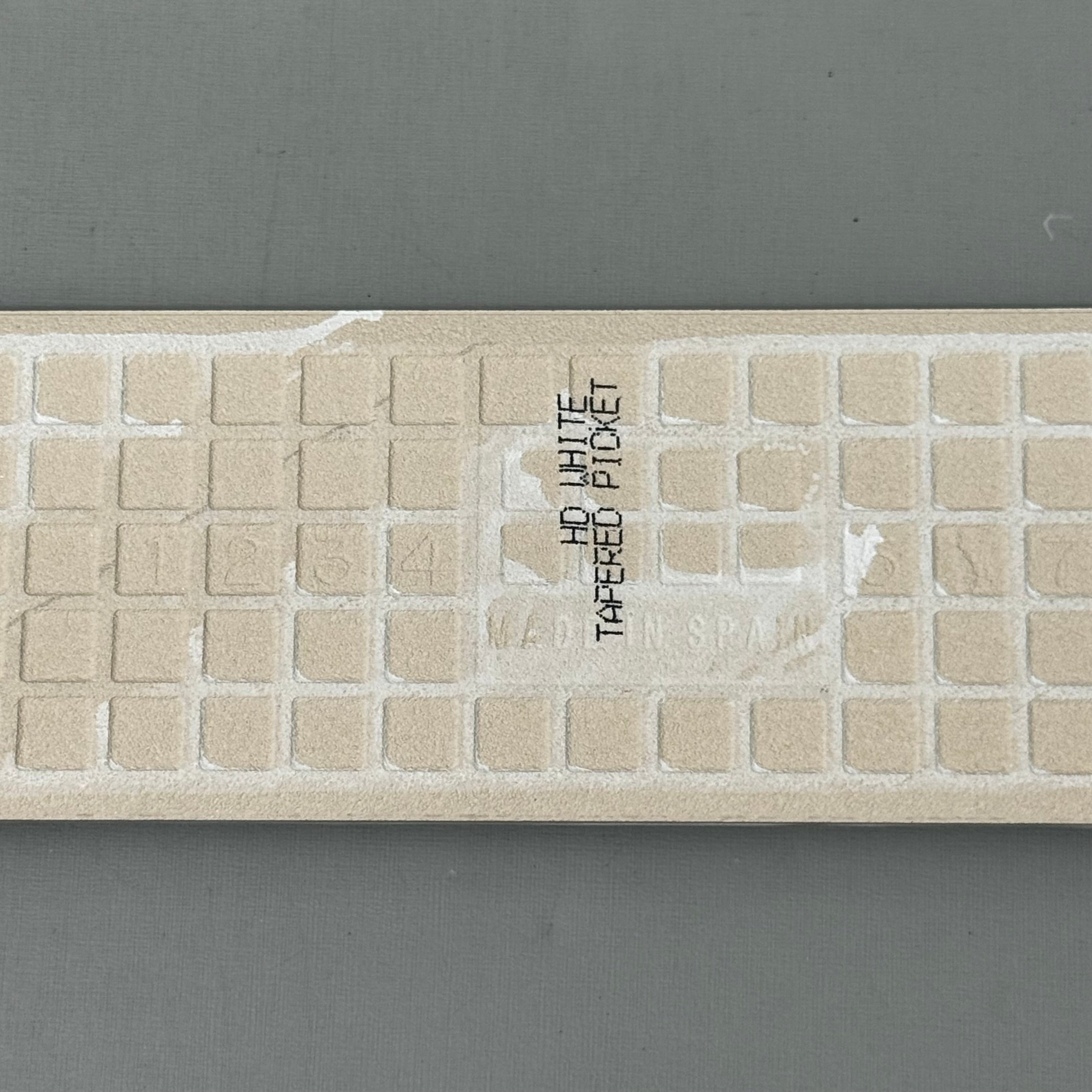 CIFRE CERAMICA Dimsey White Porcelain Stoneware 13"X2.5" Wall Tiles 62ct TONOR14