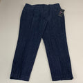 MULTIPLES Narrow Leg Pants Petite Women's Sz 16 Denim M2623P