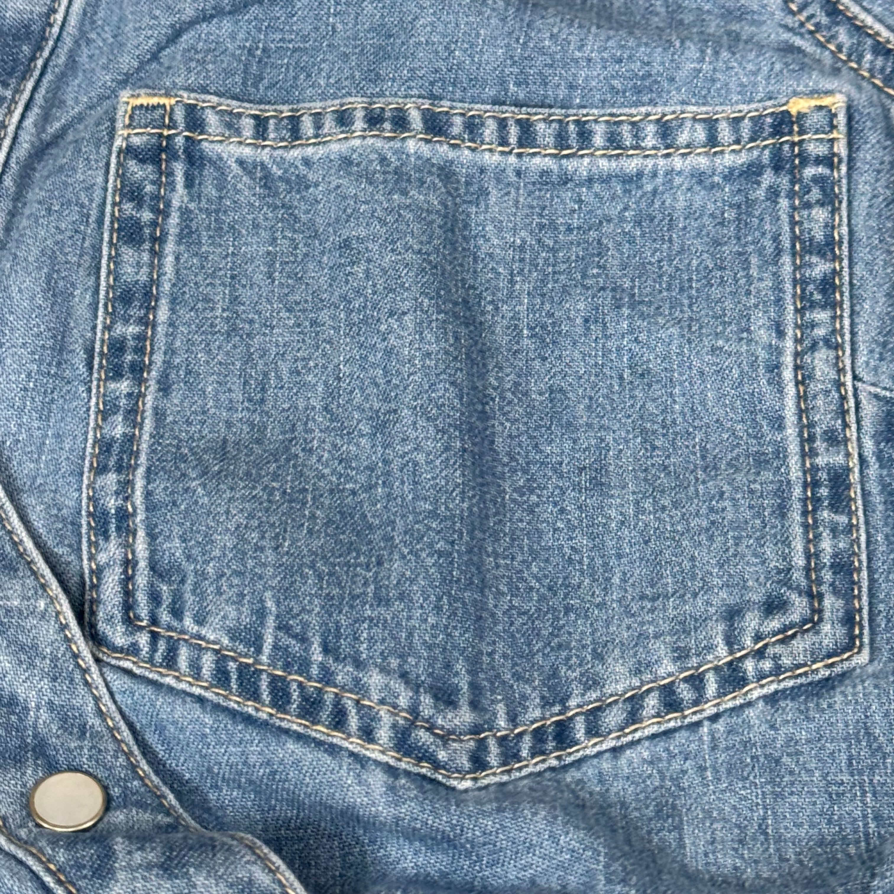 VERONICA BEARD Jeans Women's Dunn Mini Dress Sz-00 Iceberg J24067101286IC