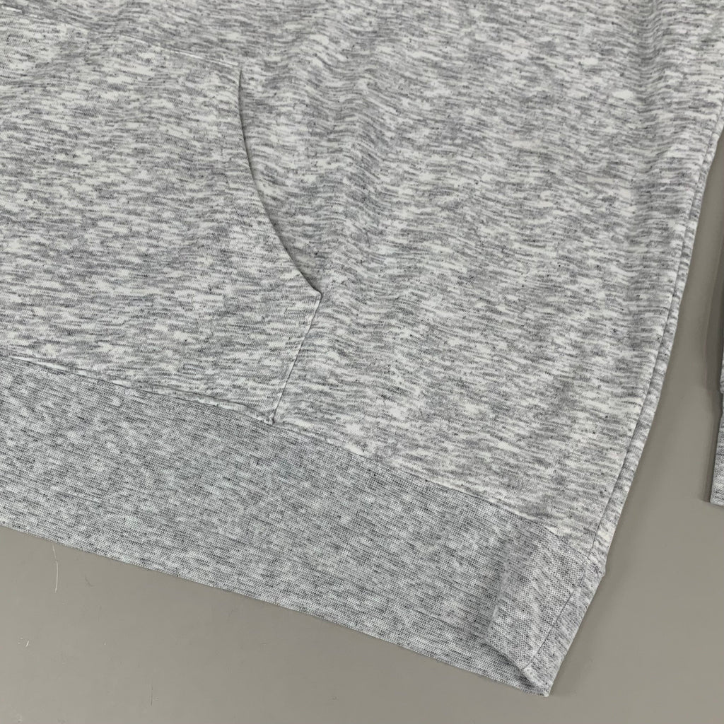 LONEROCK Helen Georgia Tie Hoodie Sz 2XL White/Grey