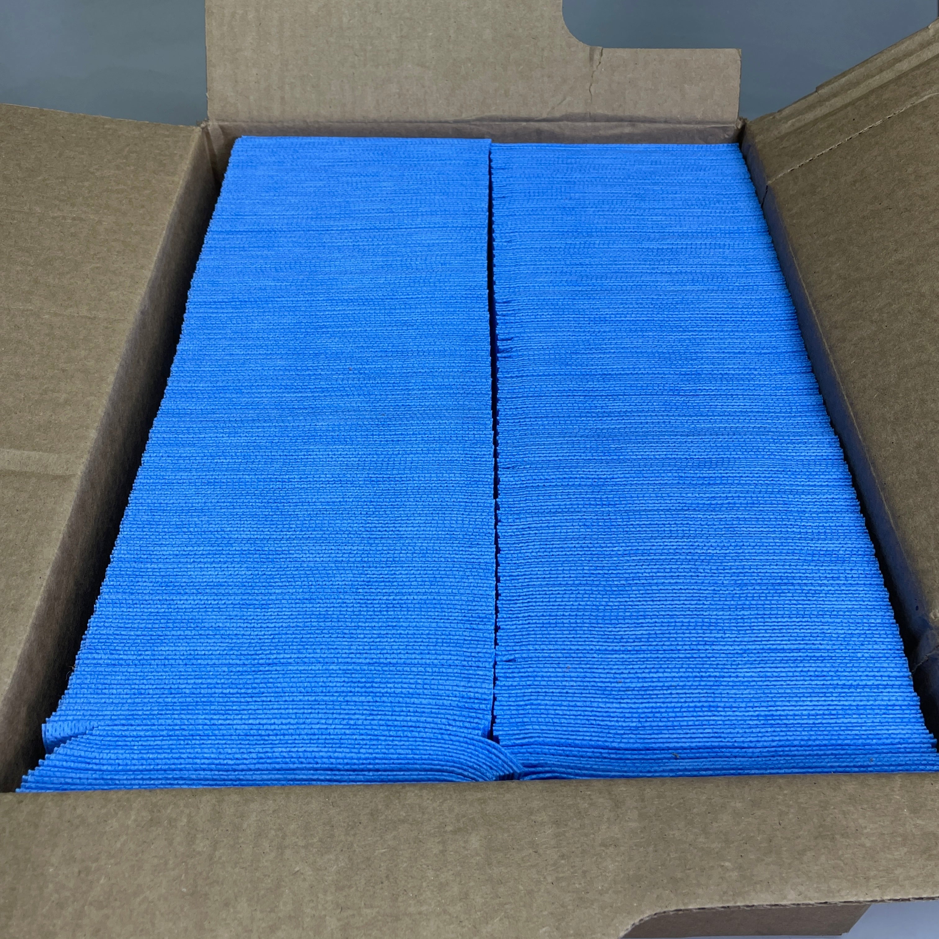 SHORE MANUFACTURING (500 PACK) Foodservice Wipes Sz 13.5" x 14" Blue SM8257