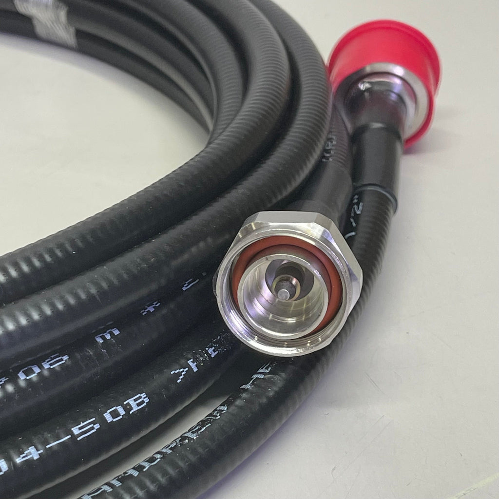 ANDREW SOLUTIONS Coaxial Cable 30 ft Black F4A-DMDM-30-P