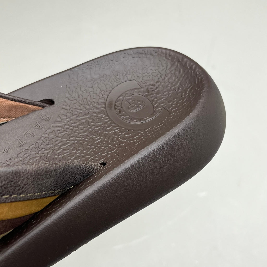 COBIAN Kandui Synthetic Leather Strap Men's Sz 9, EU 41.5 Chocolate KAN25-2011-9