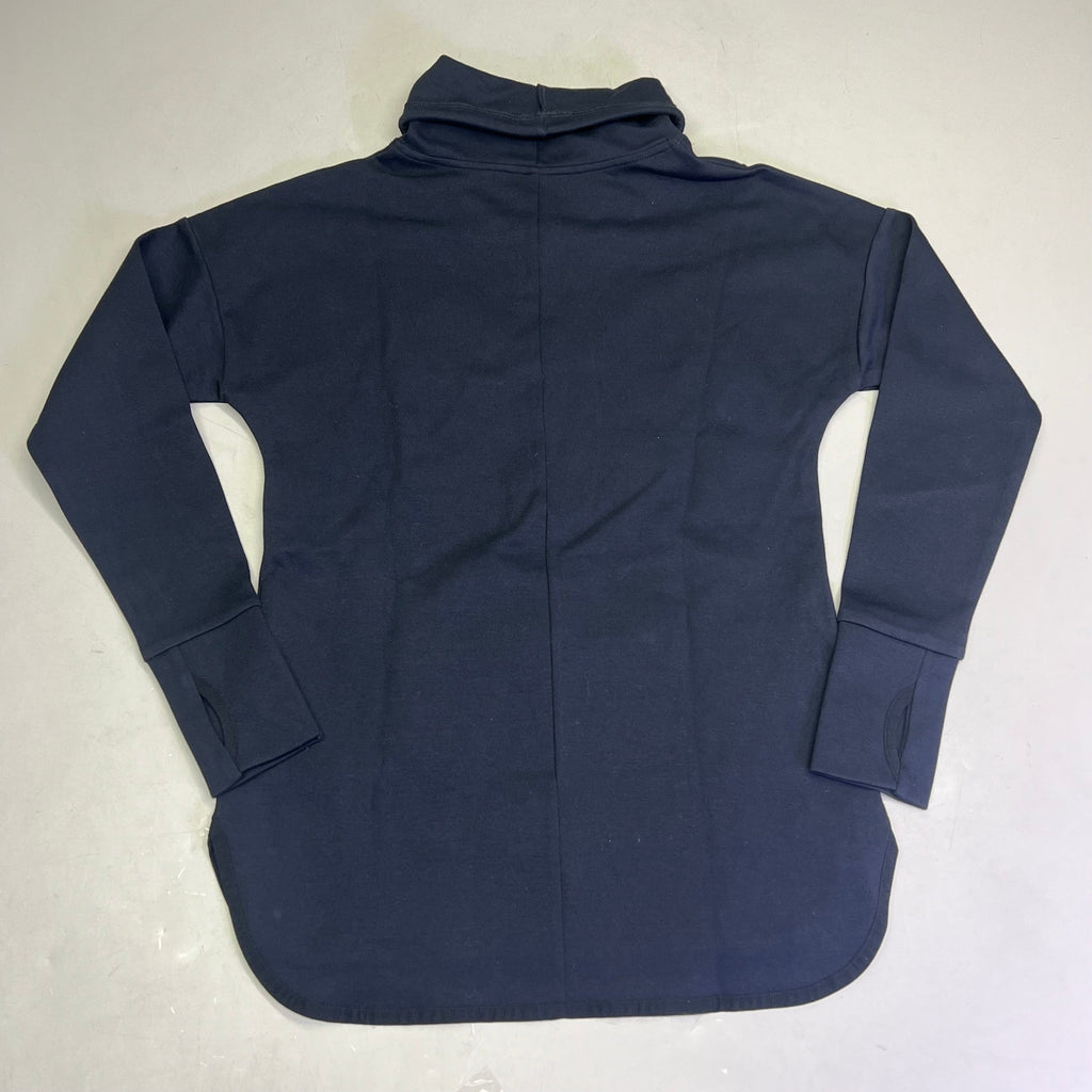 SPORTS TEK Don Julio Long Pullover Hoodie Cowl Neck Women's Sz S Black/White