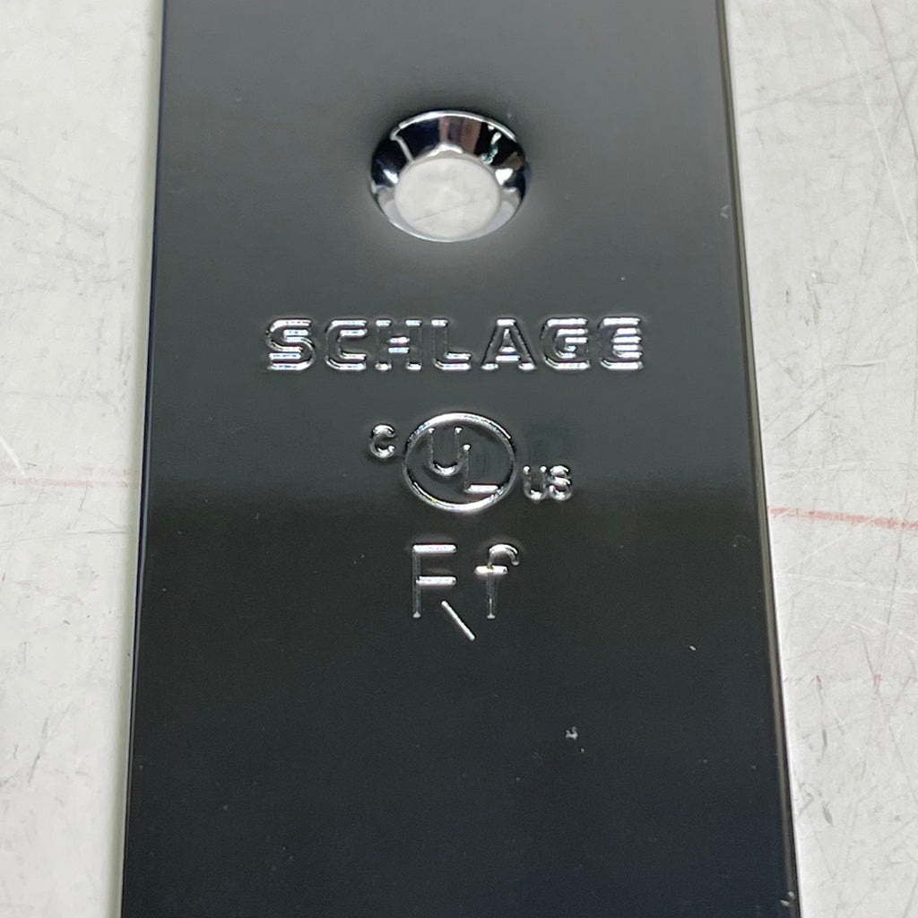 SCHLAGE Armor Front L Series 1-1/16" Wide Allegion Satin Chrome 09-668 626