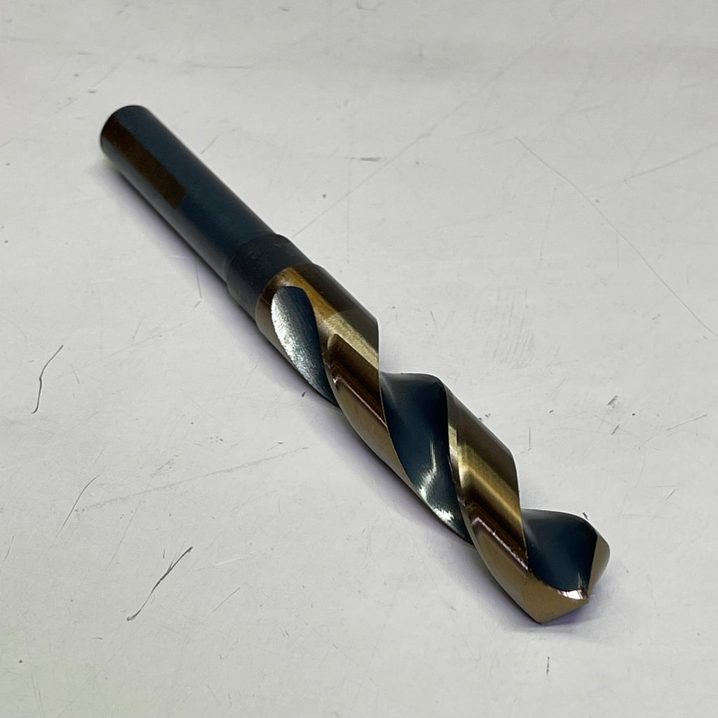 KIMBALL MIDWEST Super Primalloy Reduced Shank S&D Drill Bit 5/8"Dia x 6"L 82040