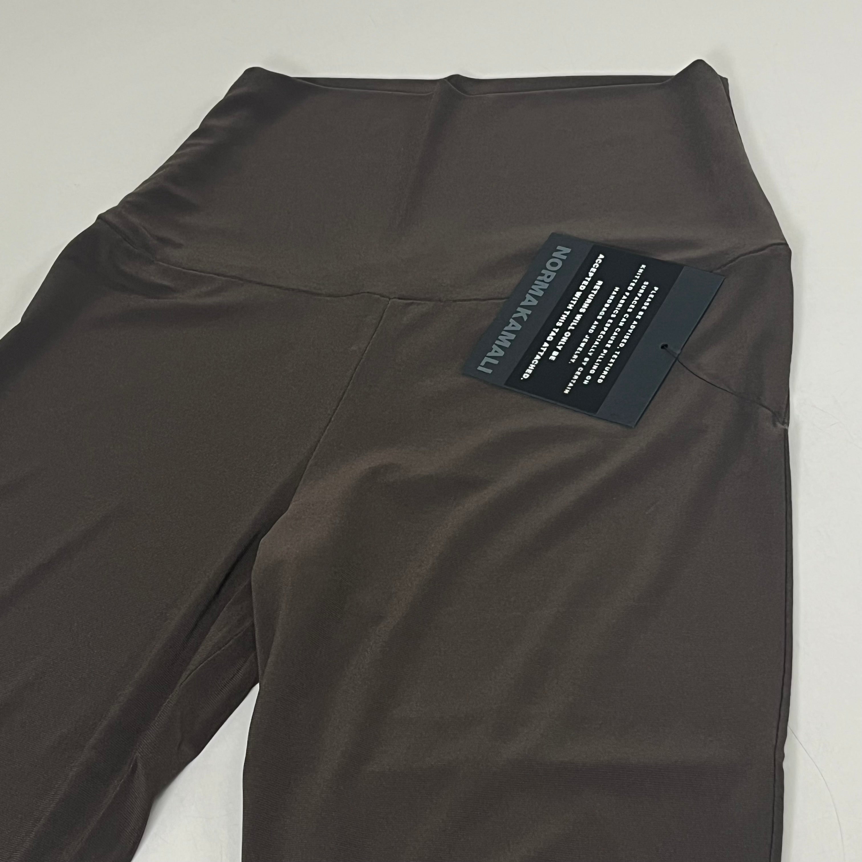 NORMA KAMALI Lightweight Slinky Jersey Fabric Boot Pant Women's Sz XS Chocolate
