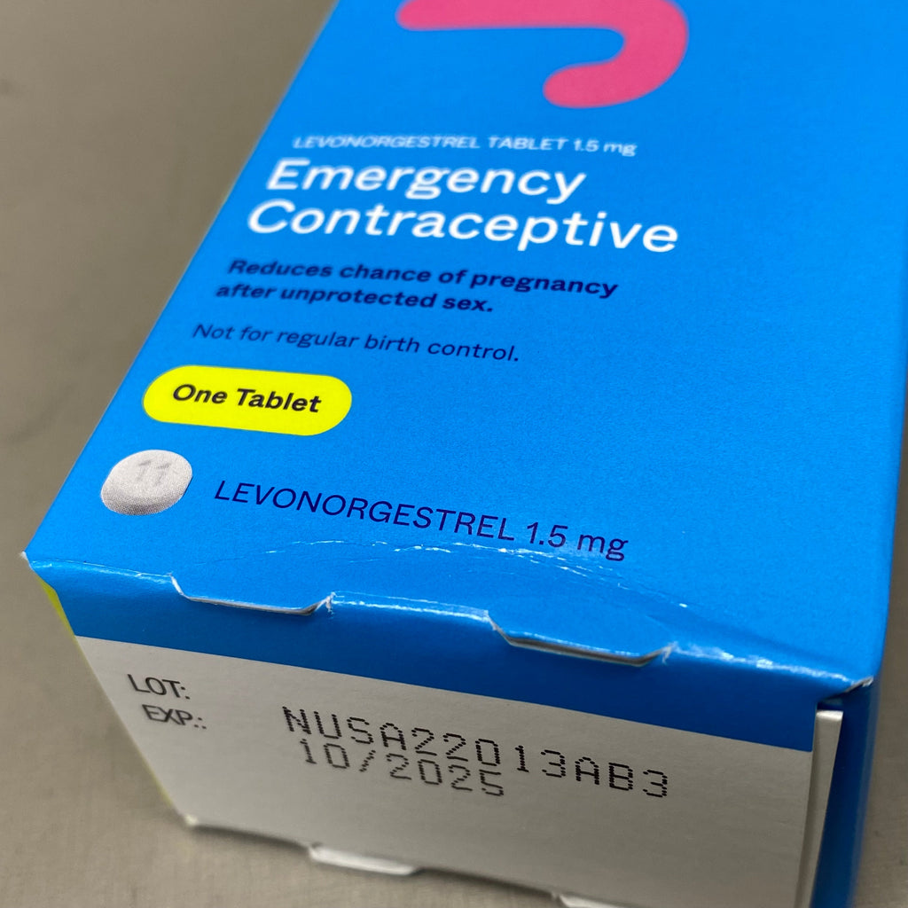 JULIE (62 Pack) Emergency Contraceptive Levonorgestrel Tablets 1.5 mg BB 10/25