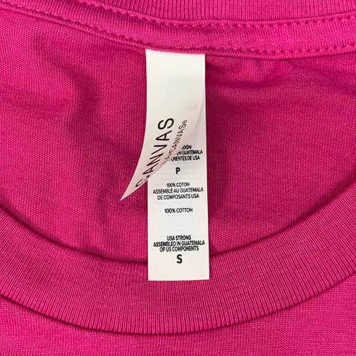 BELLA + CANVAS (12 PACK) Unisex Crewneck Short Sleeve Tees Sz S Berry (New)