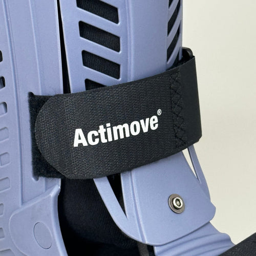 ACTIMOVE Walker Boot Right/Left Foot Sz Medium Blue/Grey 76276-07