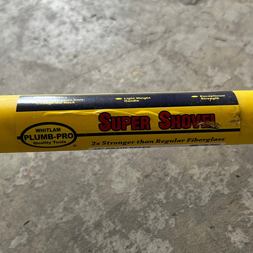PLUMB-PRO Drain Spade Sharp Shooter Sz 48", Yellow & Black 274