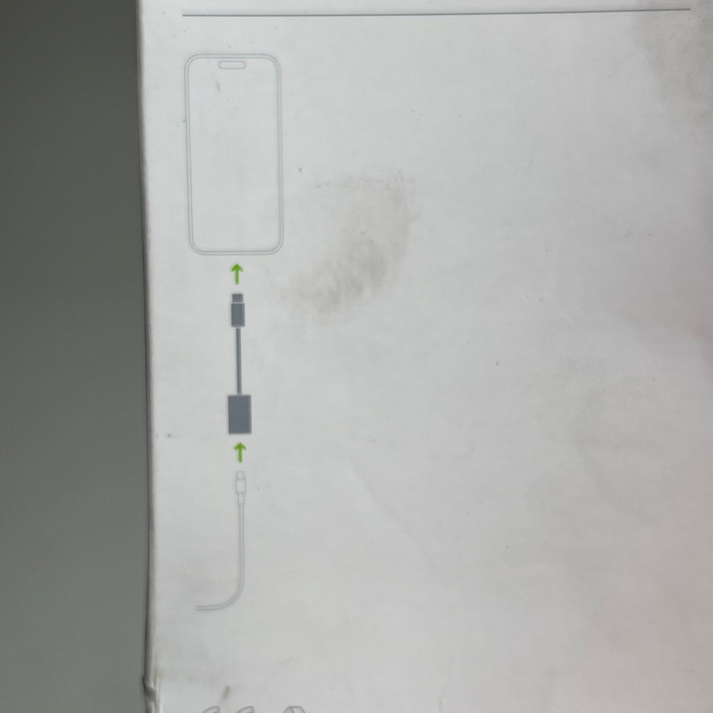 APPLE Fast Charging USB-C To Lightning Adapter 1 Ft White 057-00-2871 (Return)