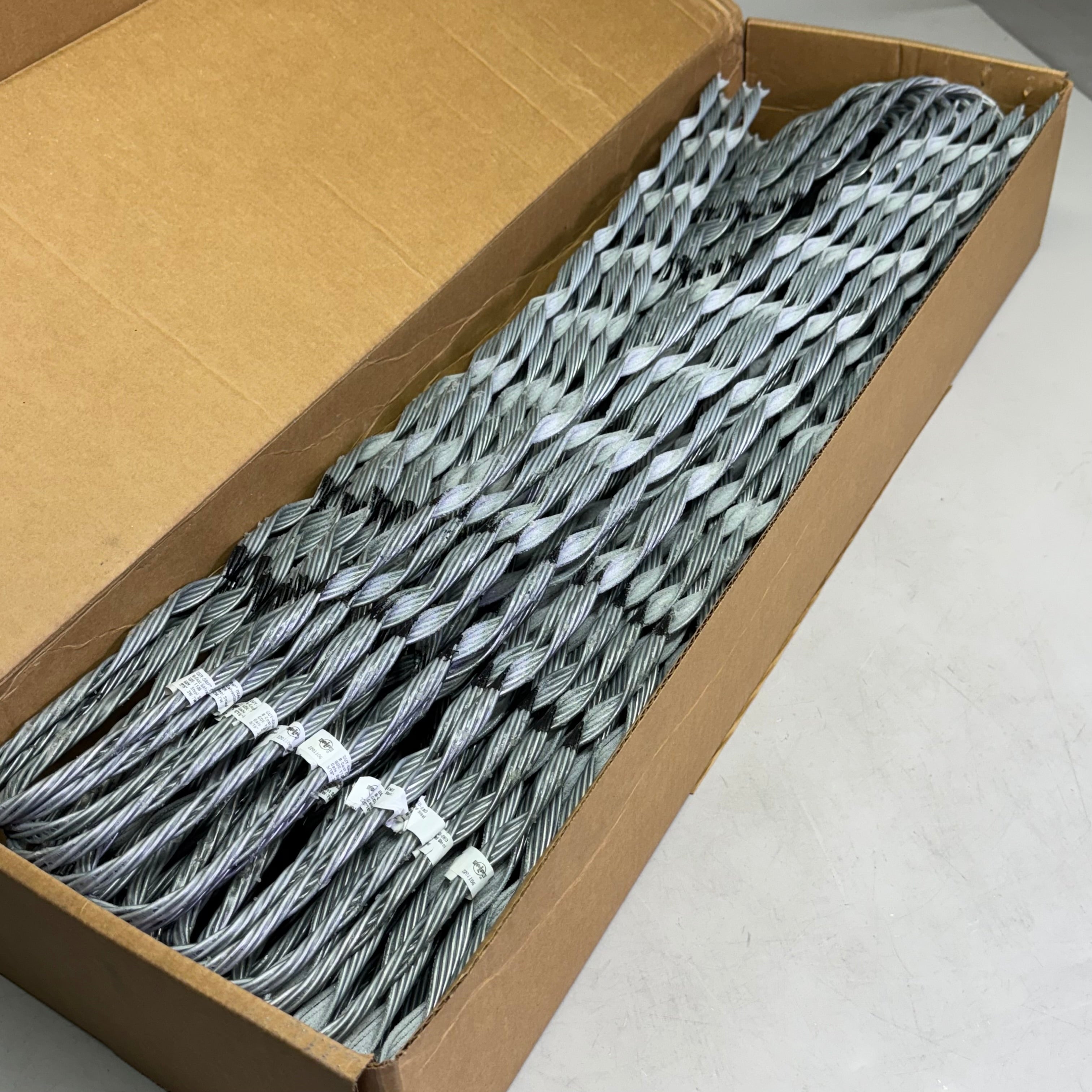 PREFORMED Guy-Grip Dead End B-Coat BOX OF 50 Galvanized Steel GDE-1106