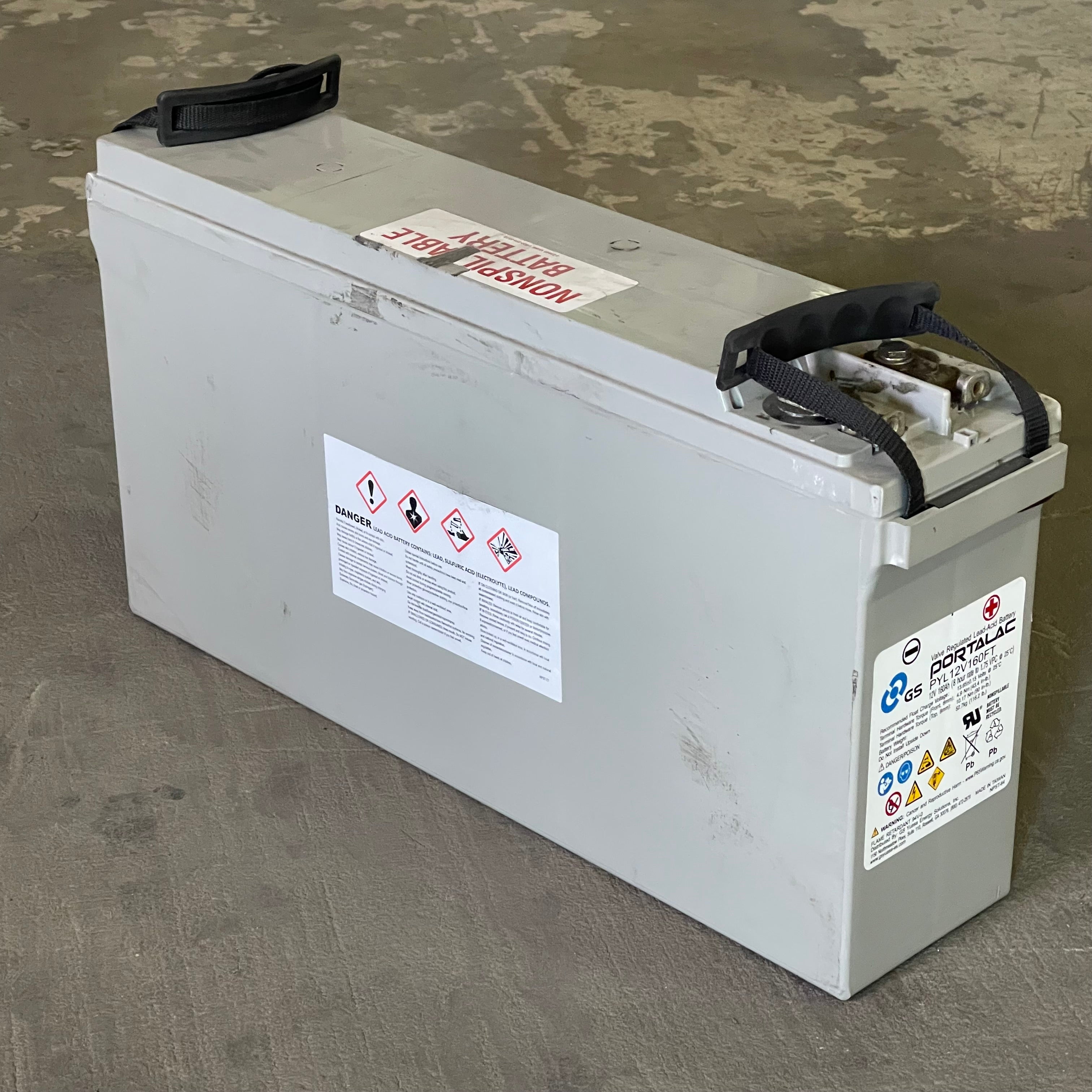WESTELL Portalac Battery with HT X Alloy 8-hour Grey CS19-PYL12V160FT