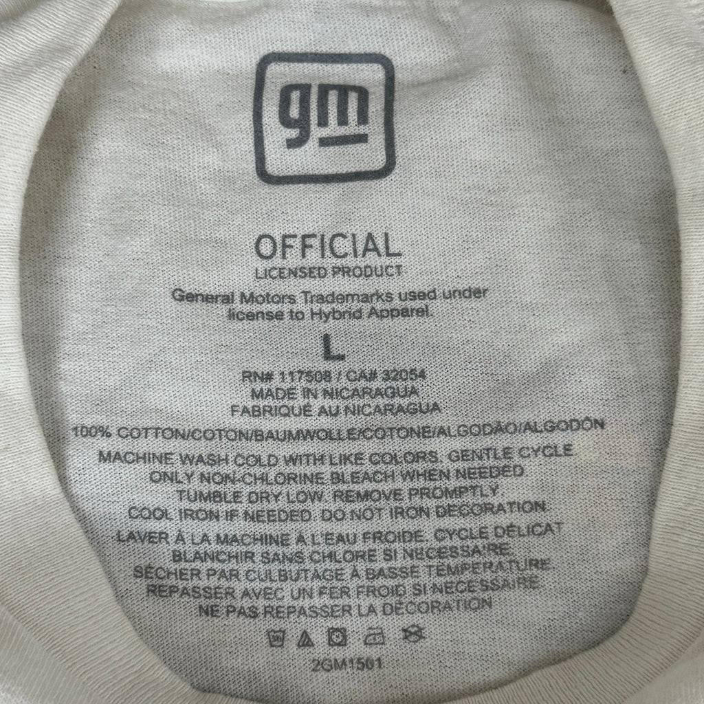 URBAN Men's Chevy Truck Graphic T-Shirt Sz L White 91022855