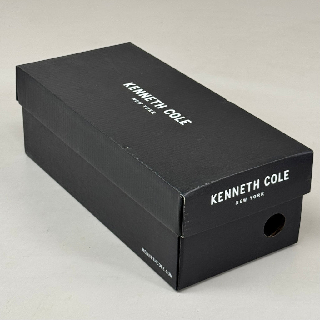 KENNETH COLE  New York Zeta Raffia Jewel Jane Flat Women's Sz 9 Black KL25ZMJ01