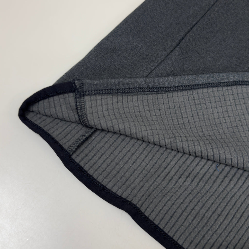 COLUMBIA Park View Fleece Half Zip Omni-Wick Men's Sz L Black Heather 1952201010