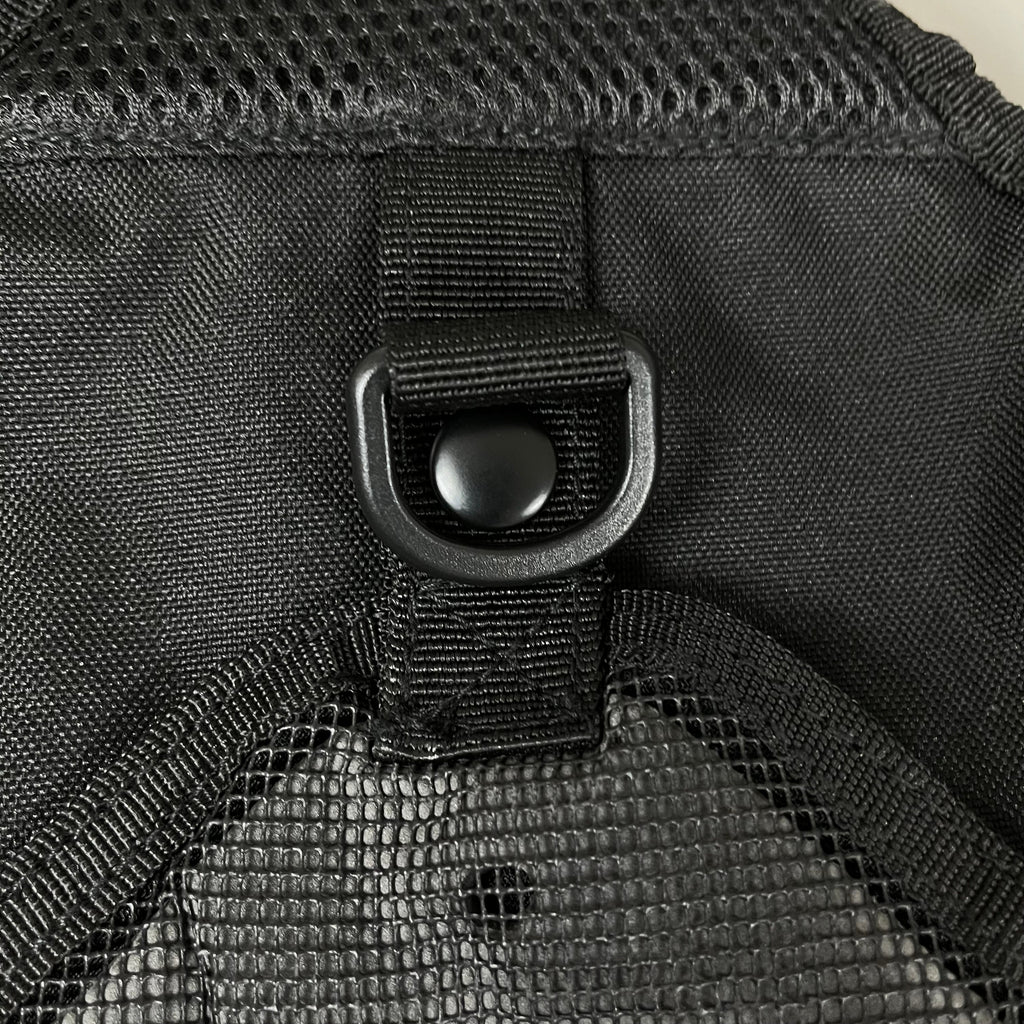 WORLD FAMOUS SPORTS Tactical Sling Travel Size Pack Padded Black TB-411-BLACK