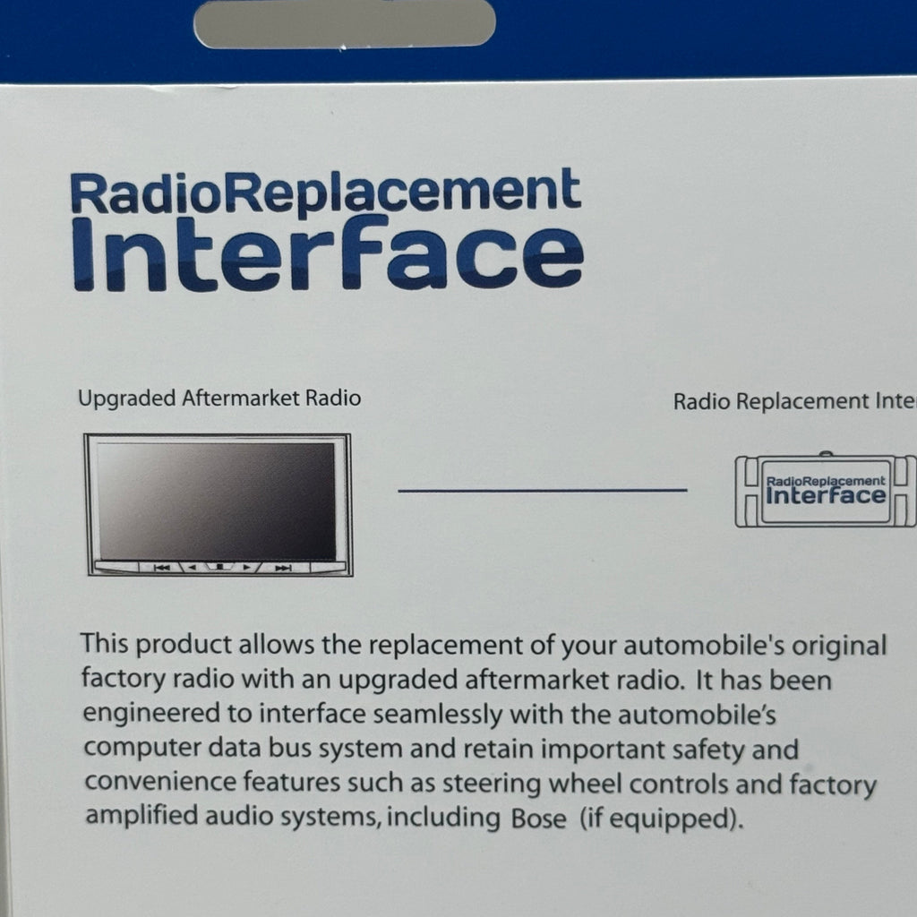 PAC Radio Replacement Interface SWC Interface Pre-Loaded 12Volt Mirco-B RP4-GM31