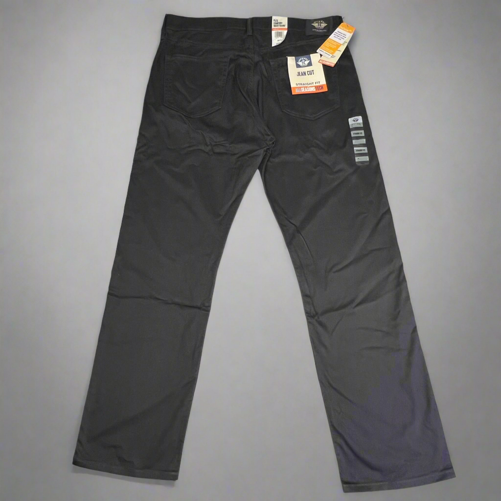 DOCKERS All Seasons Tech Straight Fit Jean Cut Pant Men's Sz 36x32 Steelhead