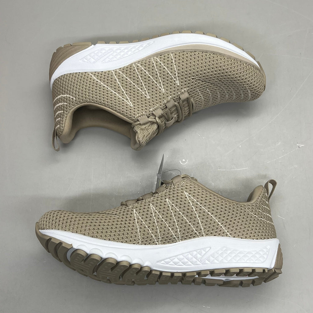 PROPET Tour Knit Double Insoles Ortholite Shoes Women's Sz 8 W(D) Sand WAA112M
