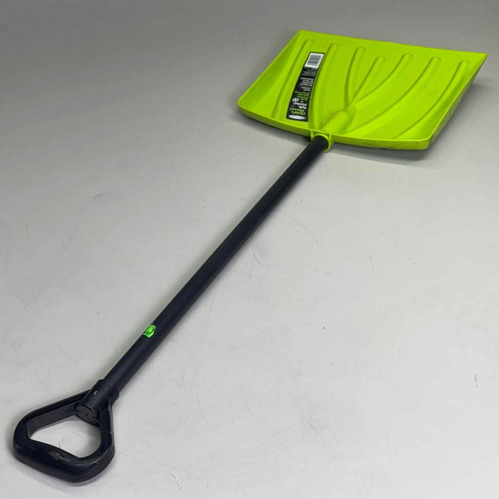 SUNCAST Child’s Shovel Sz 34” L x 11.5” W Green/Black SK4070