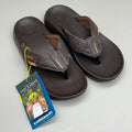 COBIAN Kandui Synthetic Leather Strap Men's Sz 8, EU 40 Chocolate KAN25-2011-8