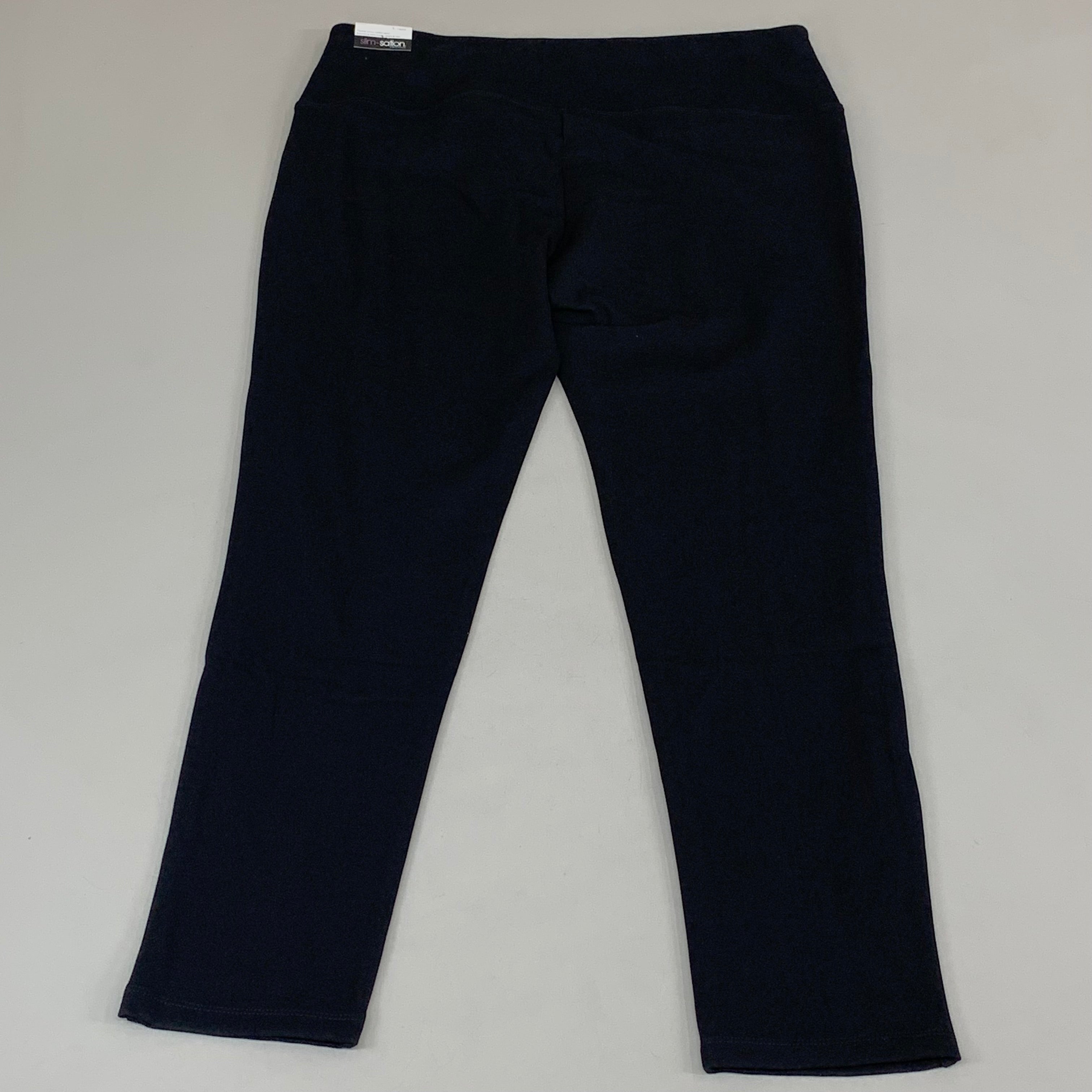 MULTIPLES Legging Petite Women's Sz L Black M9031P