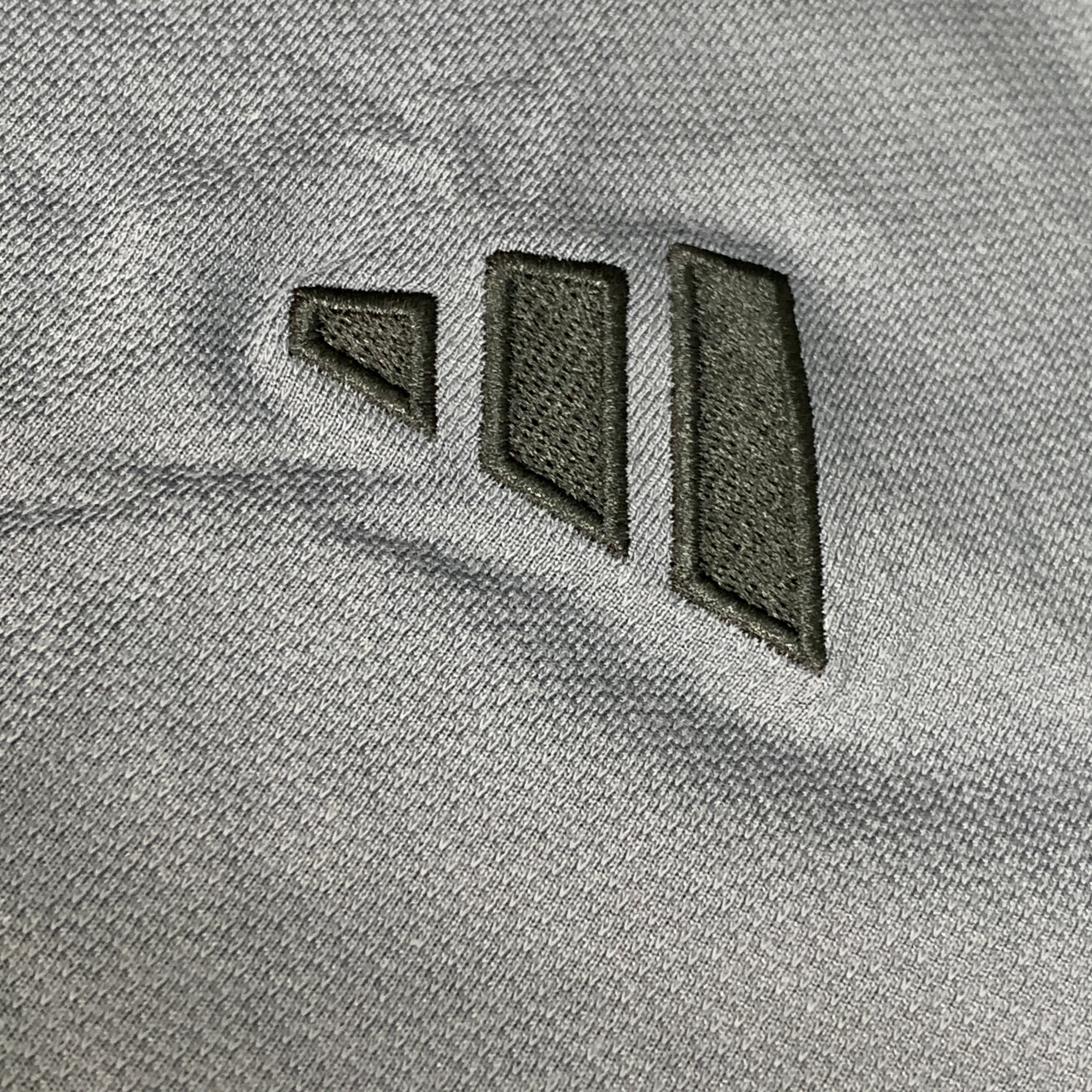 ADIDAS Los Angeles Football Club Training Polo Short Sleeve Grey XL 23709685
