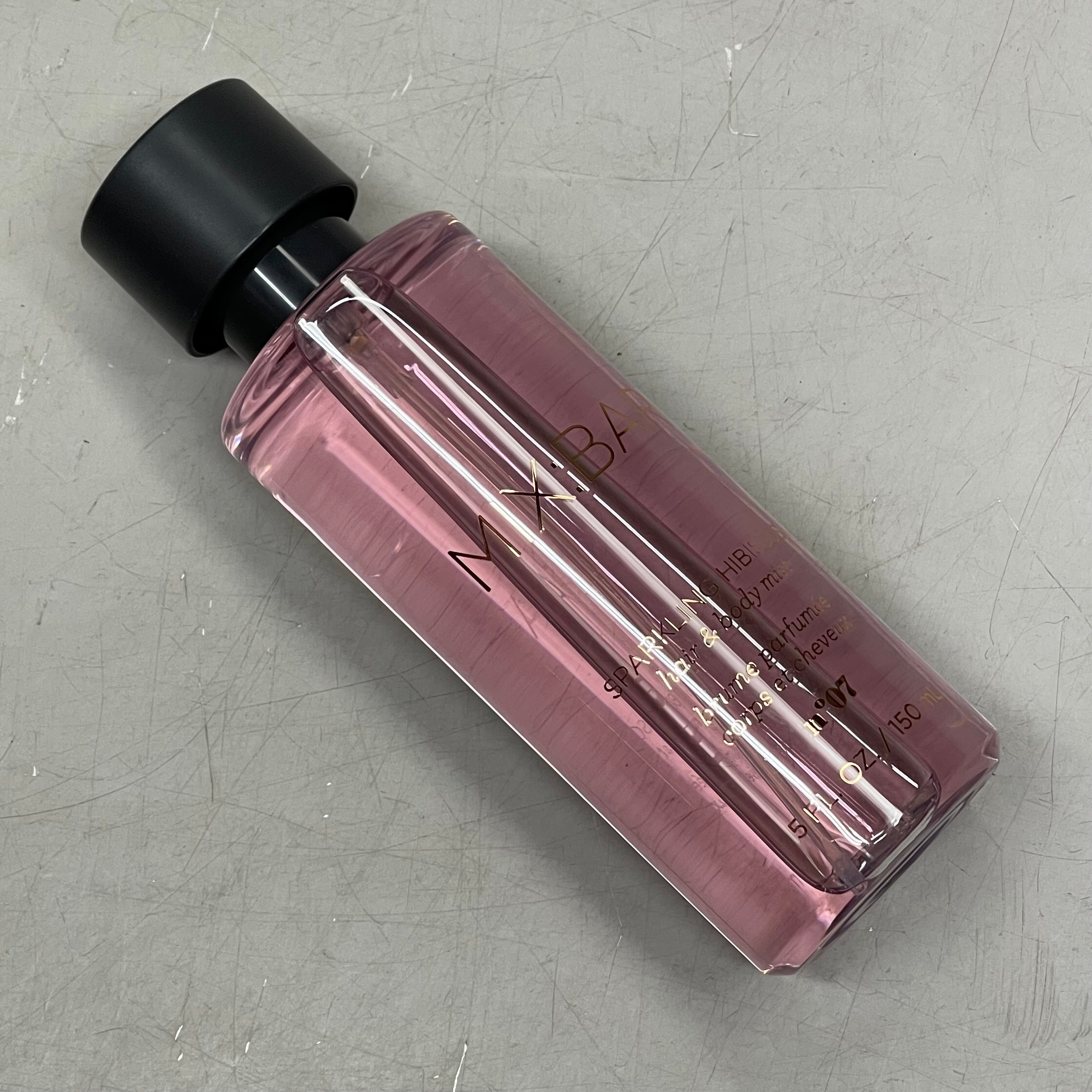 MIX:BAR Hair & Body Mist Sparkling Hibiscus 5 fl oz each Clear 052-05-4019