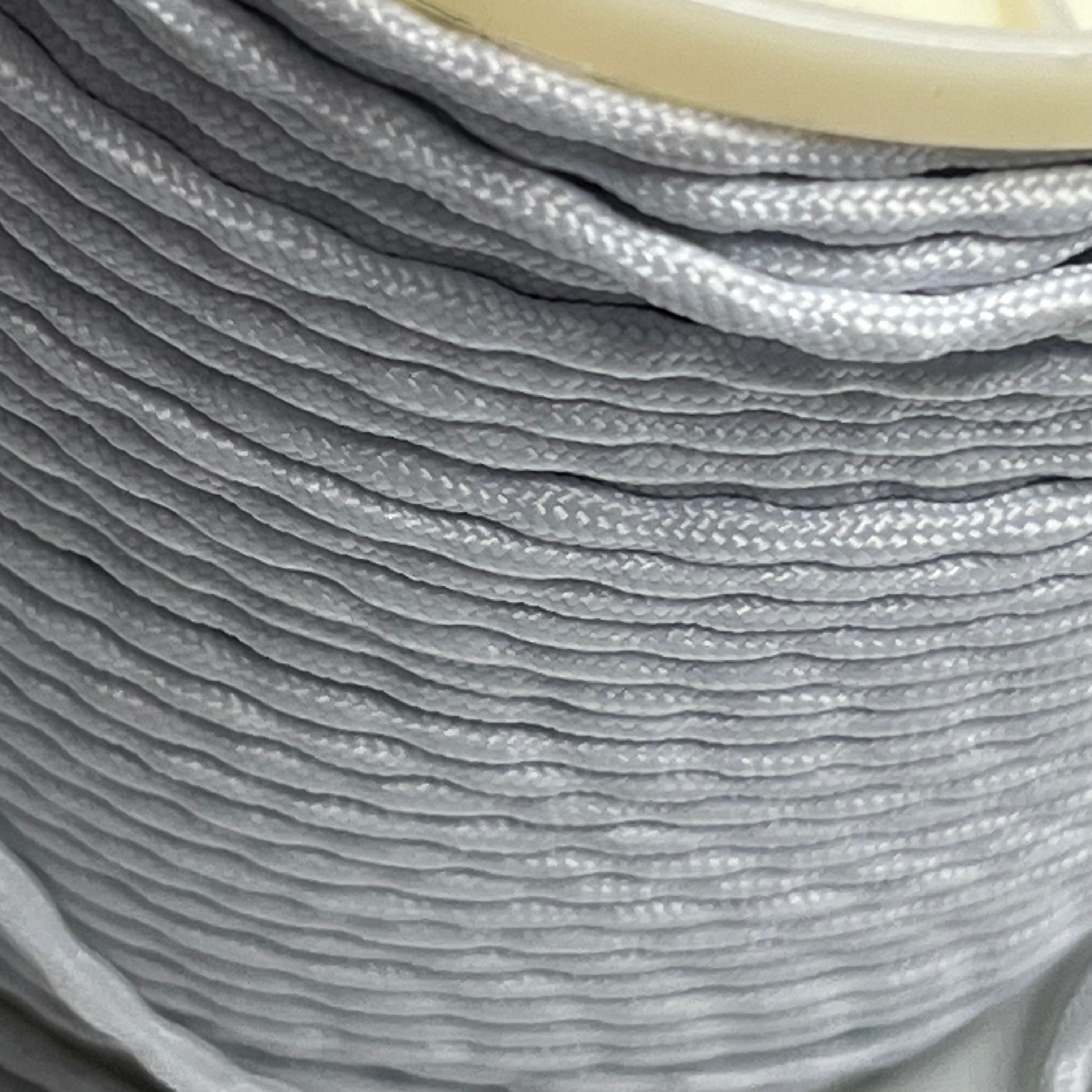 IF&D Lead Free Sausage Bead Weight Roll 4/32" Thick 100 yds White LW80