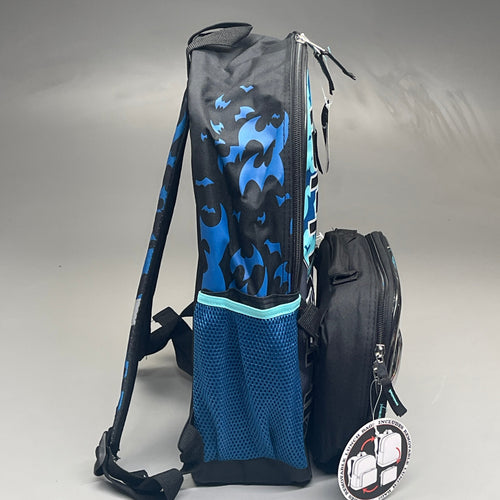 ACCESSORY INNOVATIONS Batman 10-PK Backpack & Lunch Bag Blue (New)