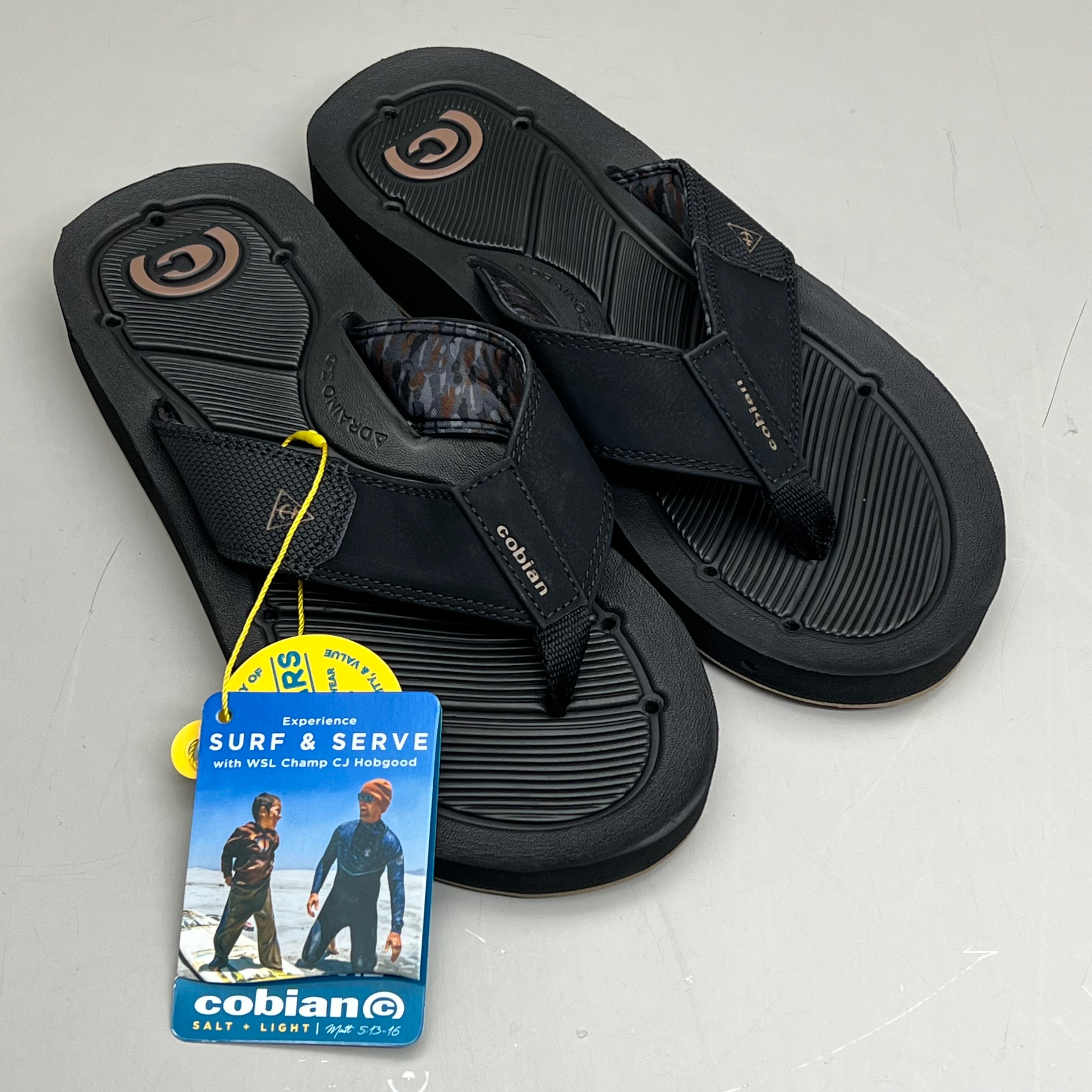 COBIAN Draino 3 Water Friendly Sandal's Men's Sz 12, EU 45 Midnight HBD23-415-12