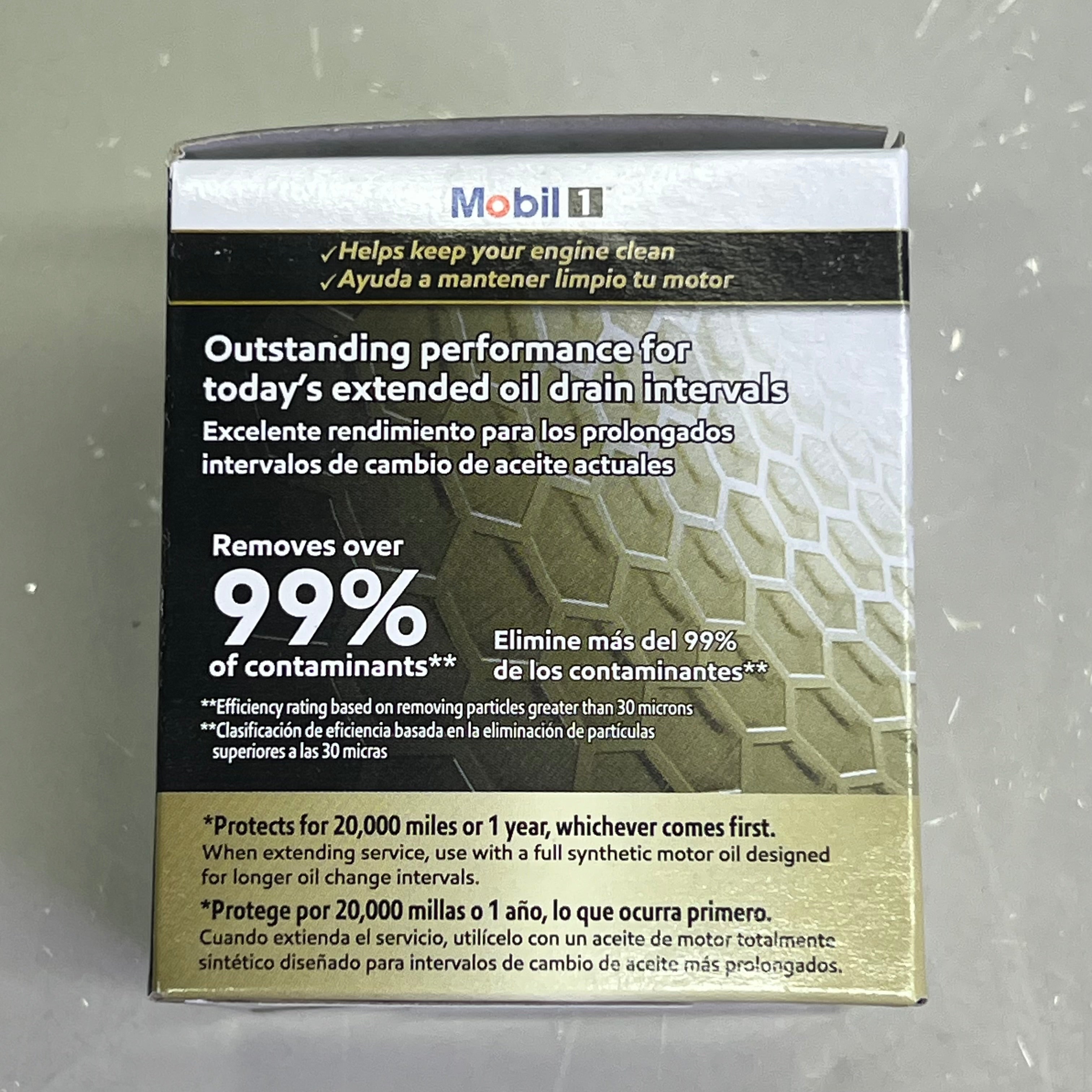 MOBIL 1 (2 PACK) Engine Oil Filter Extended Protection 20,000 Miles M1-115A