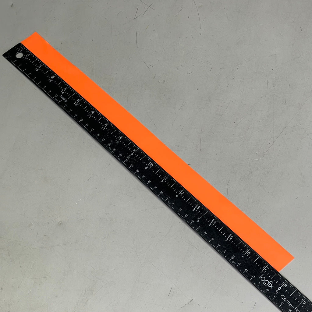 CARESFIELD Smooth Tourniquets, Disposable 1" x 18", 250 pcs/box Orange 48NLO-FP