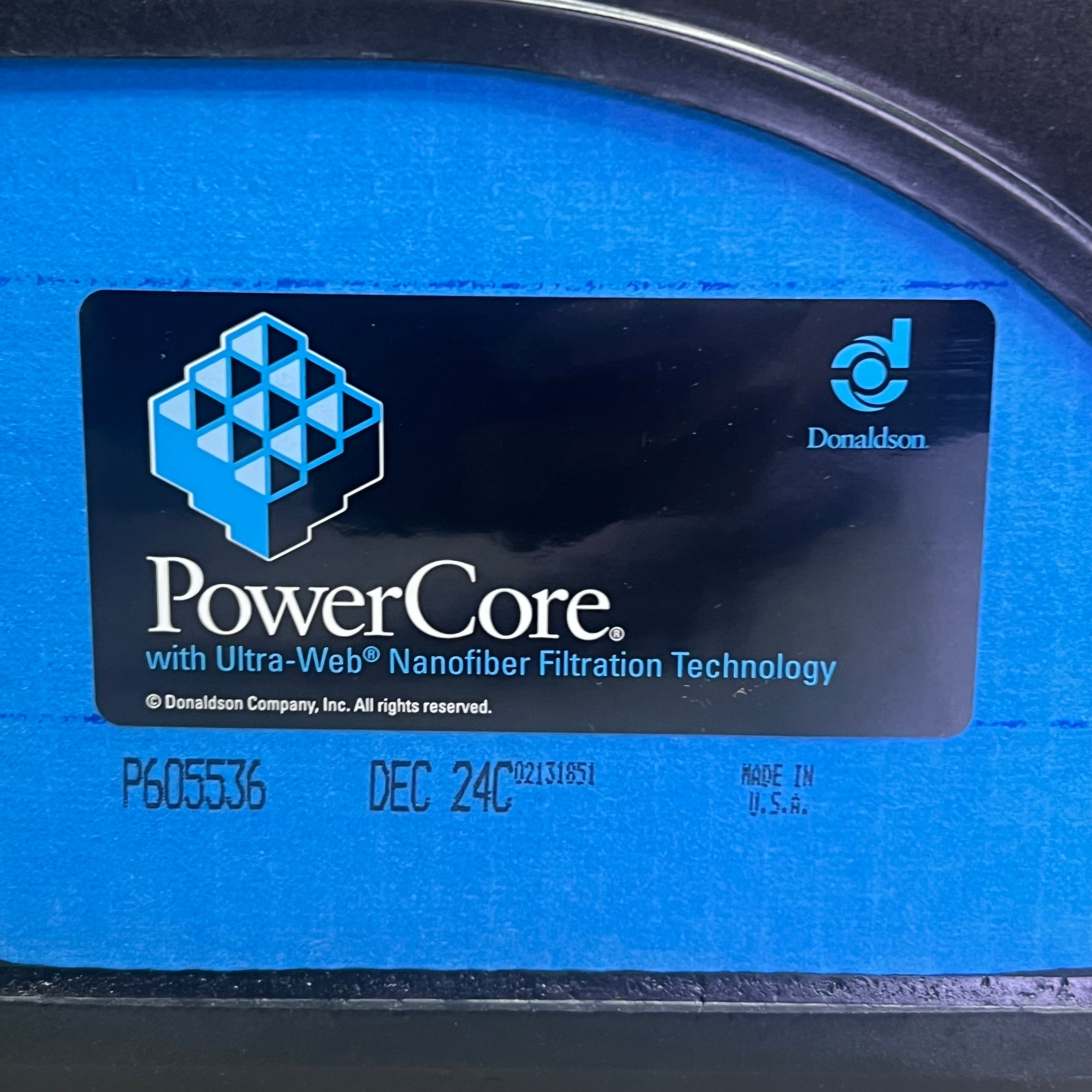 POWERCORE Filter With Ultra Web Nanofiber Technology, Blue P605536-016-002
