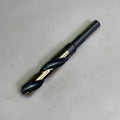 KIMBALL MIDWEST Super Primalloy Reduced Shank S&D Drill Bit 23/32"Dia x 6"L 82046