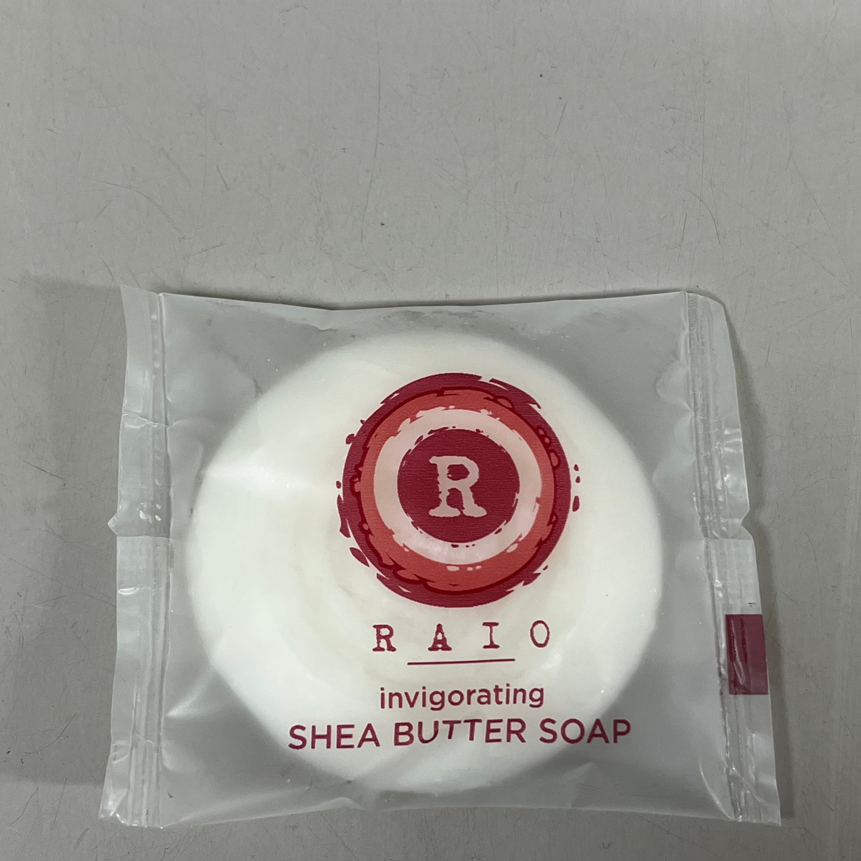 RAIO Box of 250 Face and Body Shea Butter Soap Bar 101-RAIO