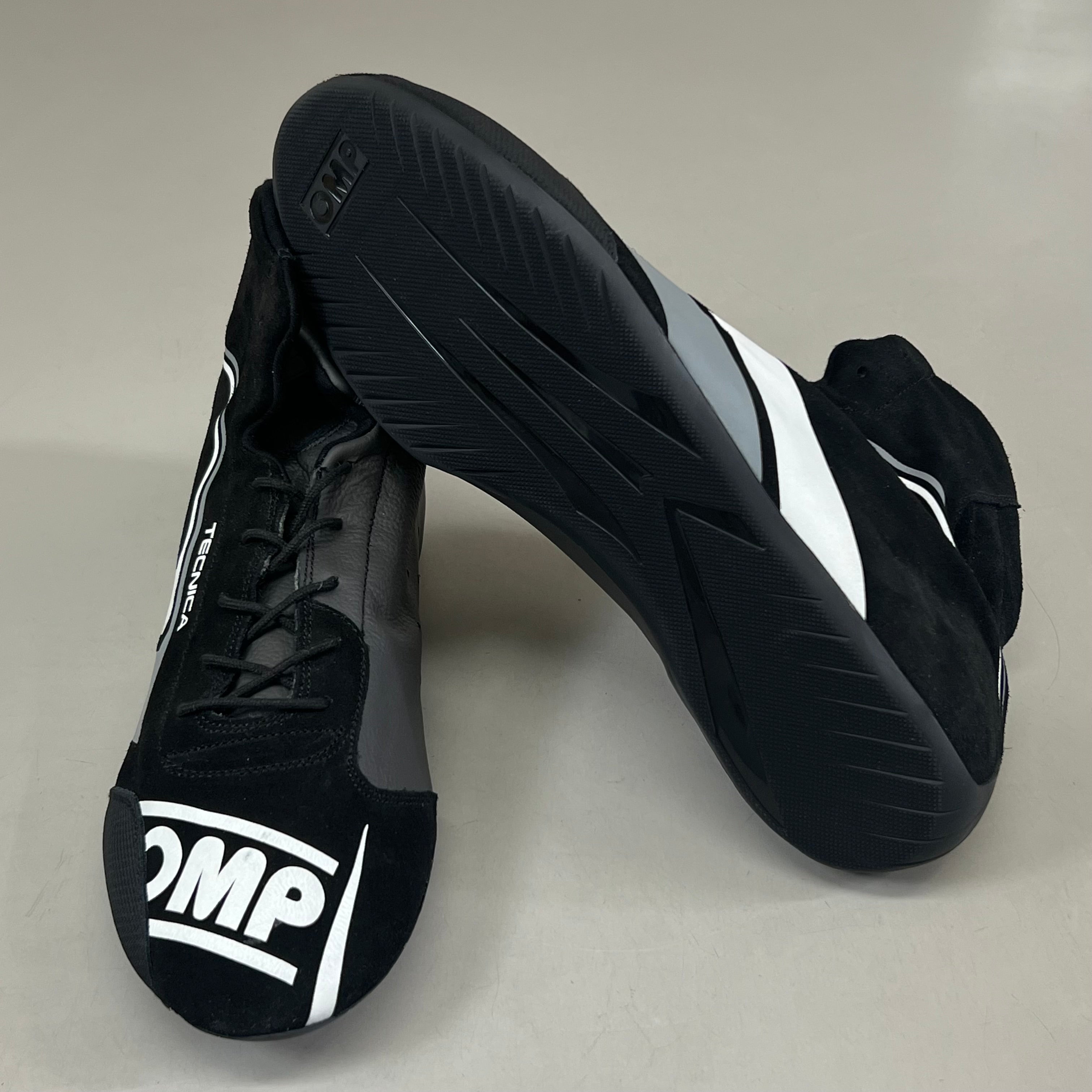 OMP Technica Fia Standard Racing Shoes 8856-2018 Men's 12 EU46 Black IC0-0823-A01