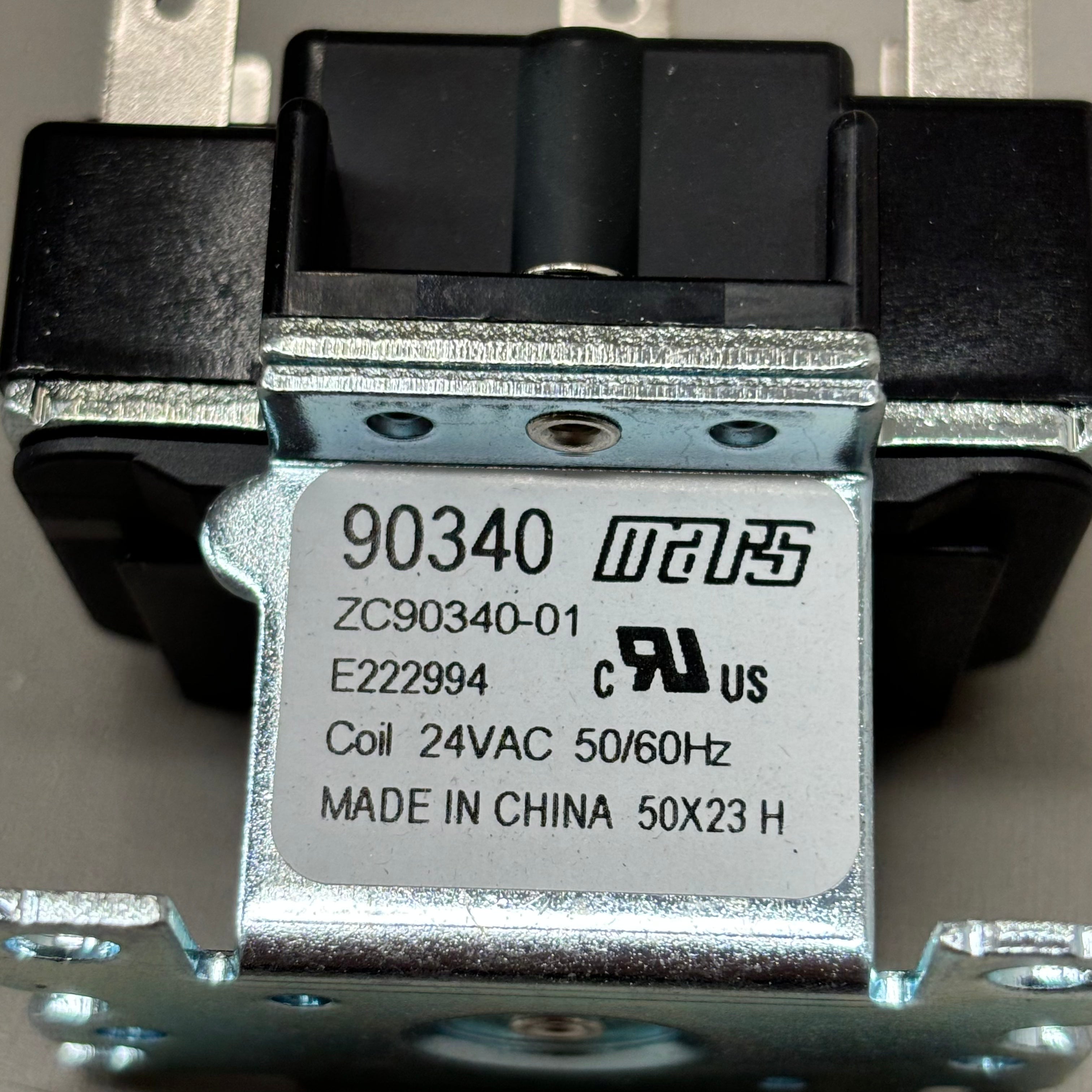 MARS Switching Relay Coil Voltage 24 VAC Replaces WR/RBM 90-340 50/60 Hz 90340
