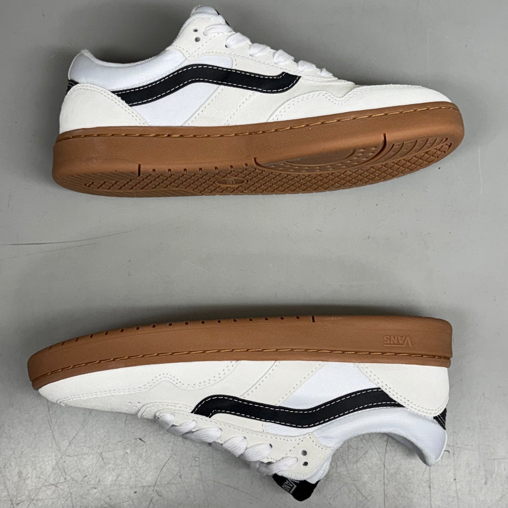 VANS Cruze 3.0 Sneakers Sz Men's 8.0 Women's 9.5 White/Gum VN000D6S9DH