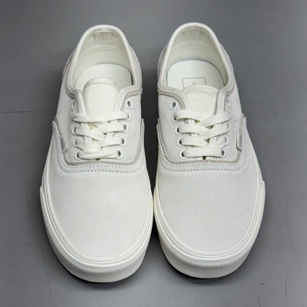 VANS Authentic Sliver Sneakers Shoes Women's Sz 10 White/White VN000D6DWWW